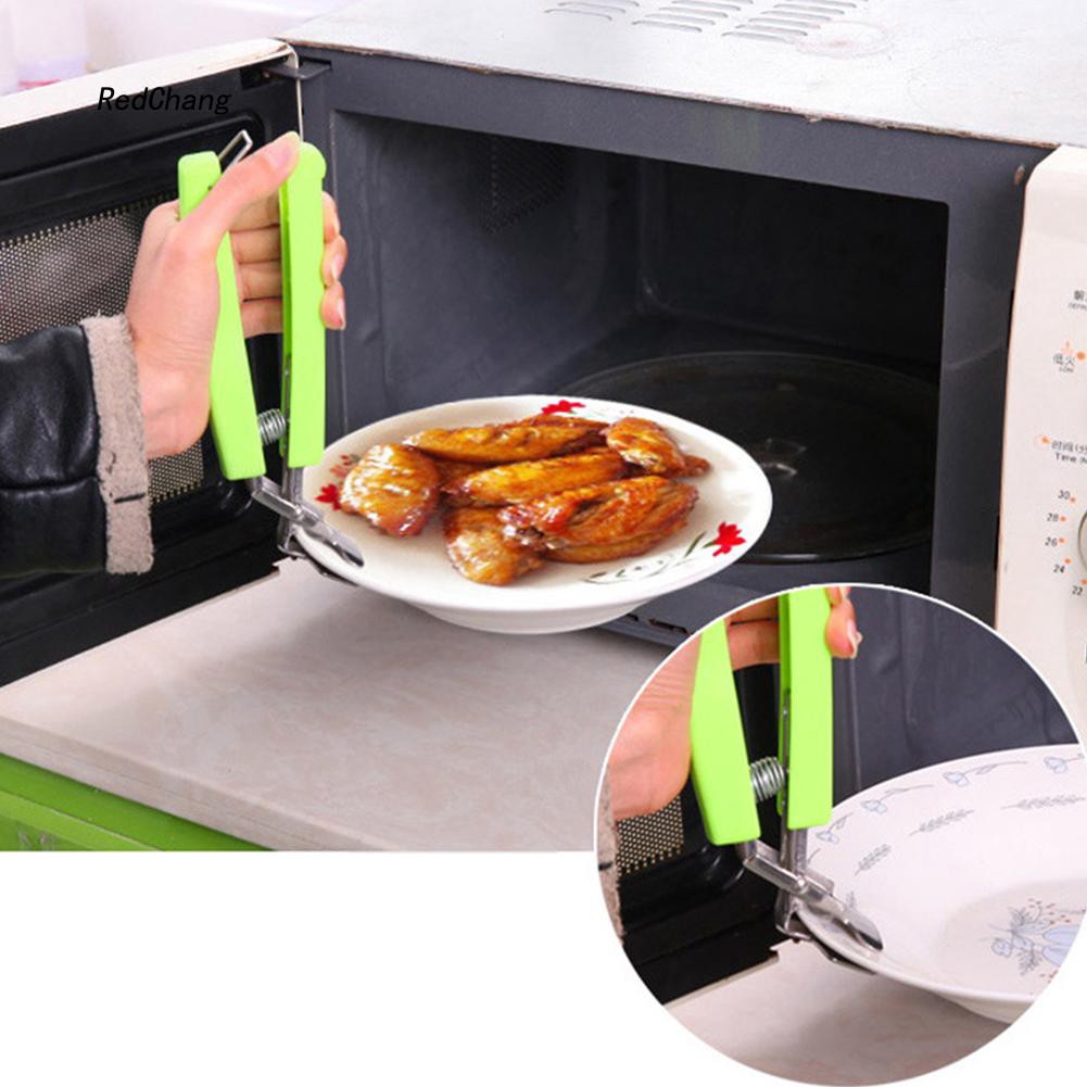 Dụng Cụ Kẹp Tô / Đĩa / Chảo Chống Nóng Bằng Thép Không Gỉ