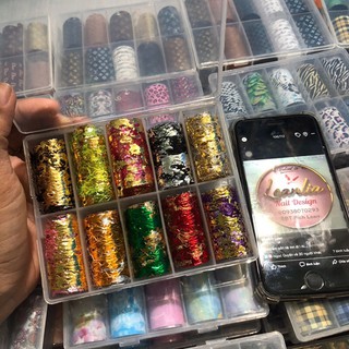 Set 10 mẫu foil dán đủ mẫu
