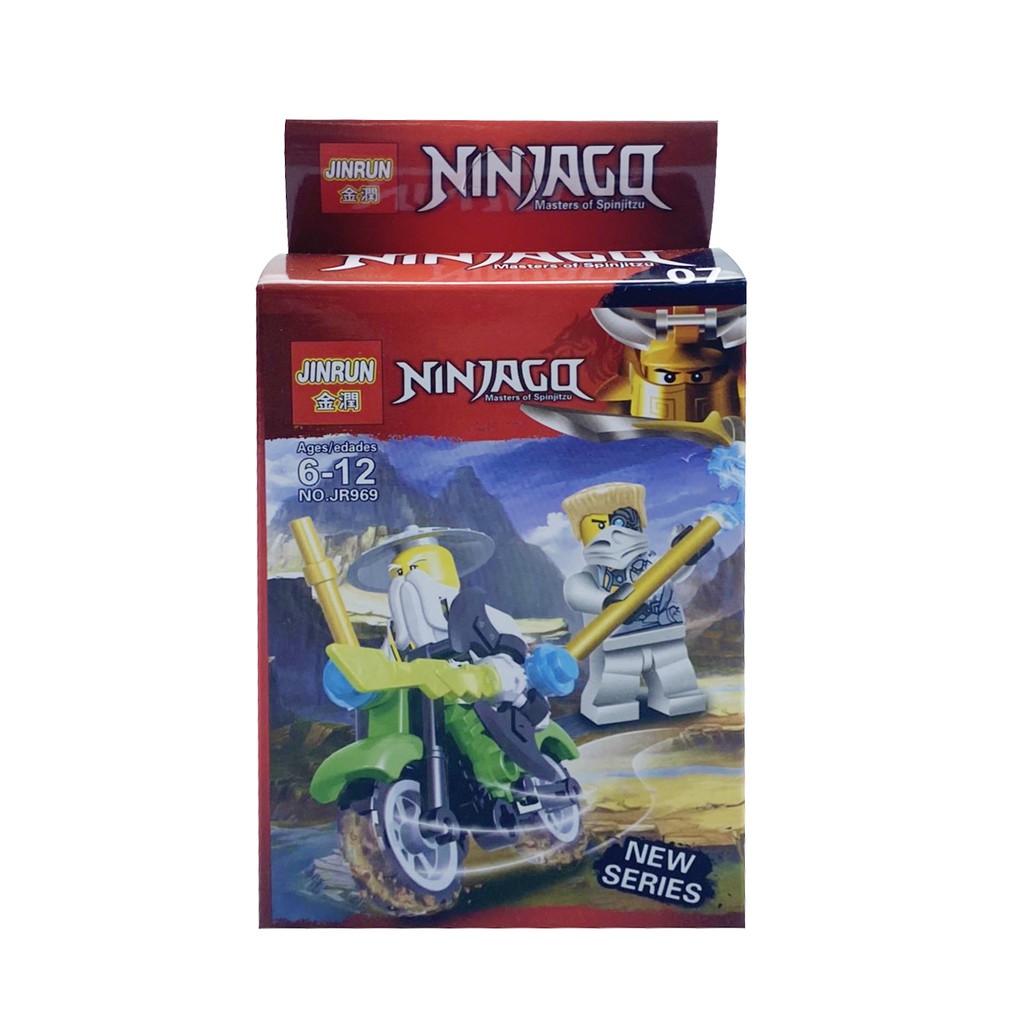 Đồ chơi xếp hình, lắp ráp NINJA cho bé thỏa sức sáng tạo, an toàn - Bộ Nhỏ - (Mã NO.JR969) - Giao mẫu ngẫu nhiên