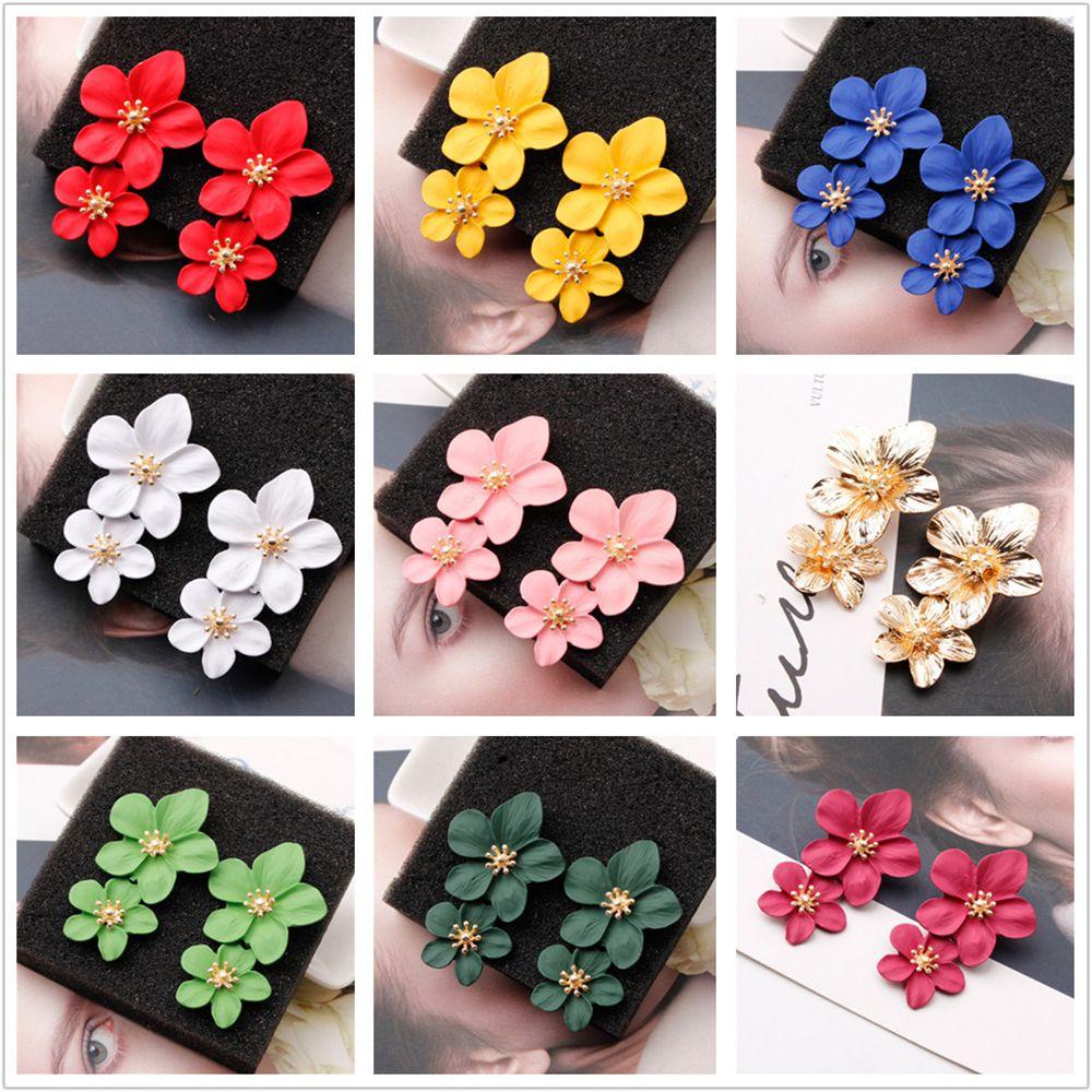 Khuyên Tai Cảm Giác Cá Tính Cho Nữ|Phụ Kiện Bông Tai Thiết Kế Đơn GiảnĐinh Tán Chất Lượng Cao Chuyên Dùng