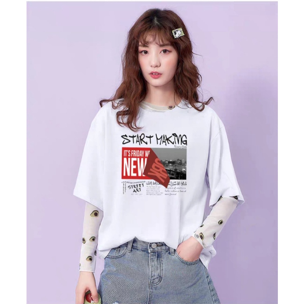 Áo phom rộng FREE SIZE