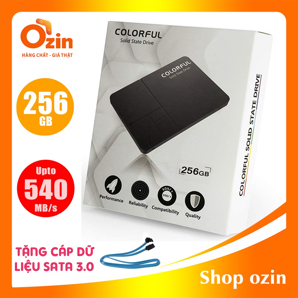 [RẺ VÔ ĐỊCH] Ổ cứng SSD colorful 480GB 256GB 160GB 128GB SATA III 2.5 inch NWH Phân Phối | BigBuy360 - bigbuy360.vn