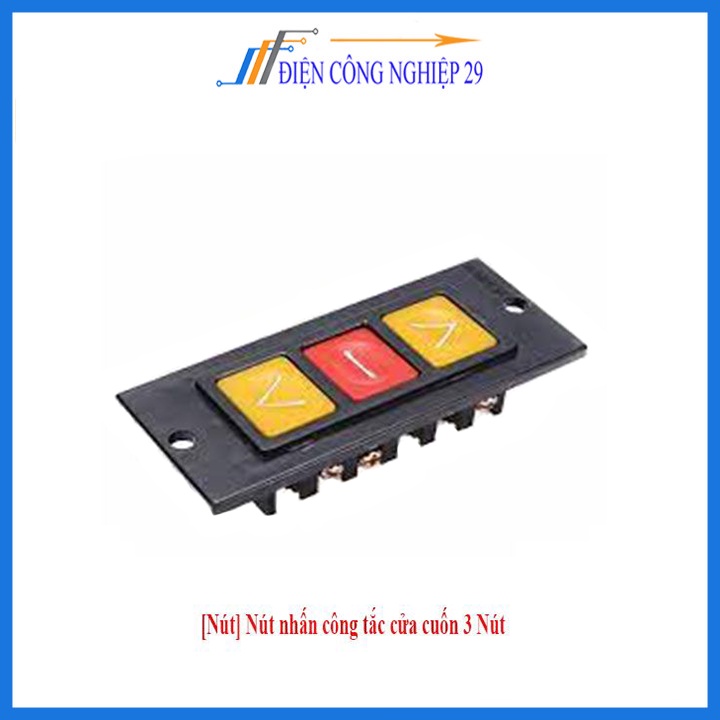 Nút nhấn công tắc cửa cuốn 3 Nút