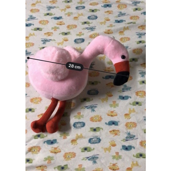 Thú nhồi bông chim hồng hạc đáng yêu mềm mịn siêu cute Flamingo