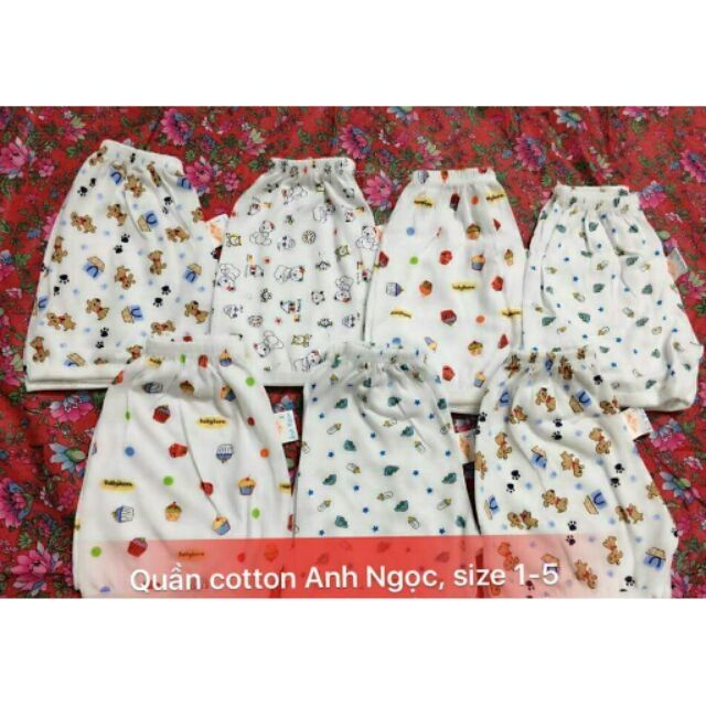 Combo10 quàn ngắn cotton cho bé