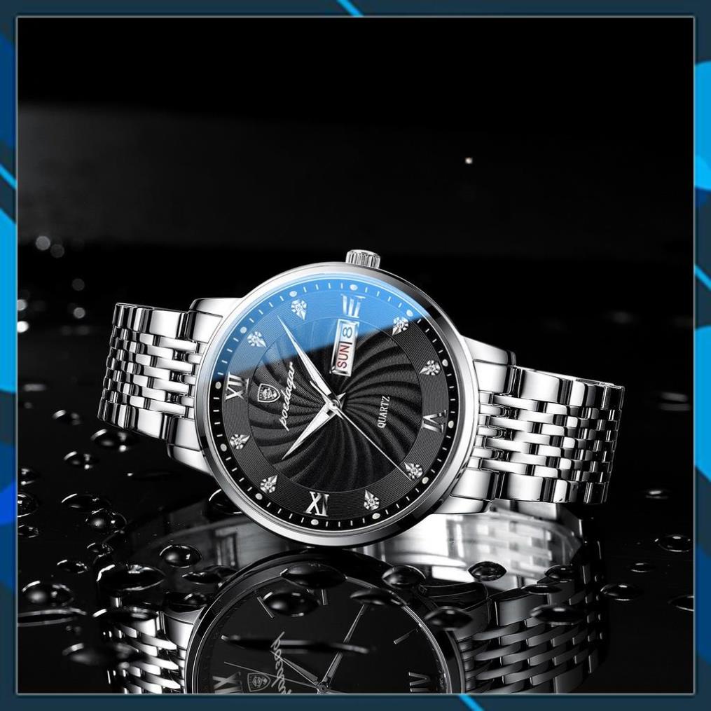 Đồng Hồ Nam Chính Hãng HW GOEDAGAR P827 Thiết Kế Dây Thép Cao Cấp - Chống Nước - Có Lịch HIWATCH | BigBuy360 - bigbuy360.vn