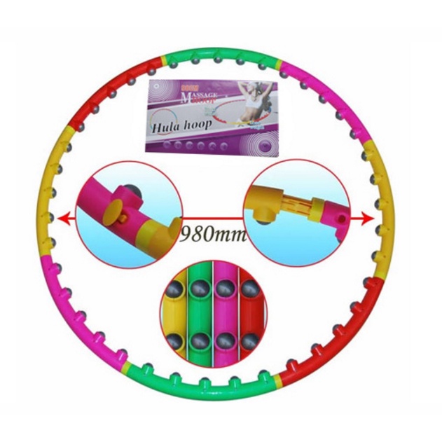 Vòng lắc eo giảm mỡ bụng hiệu quả,vòng lắc eo thông minh tháo rời gấp gọn