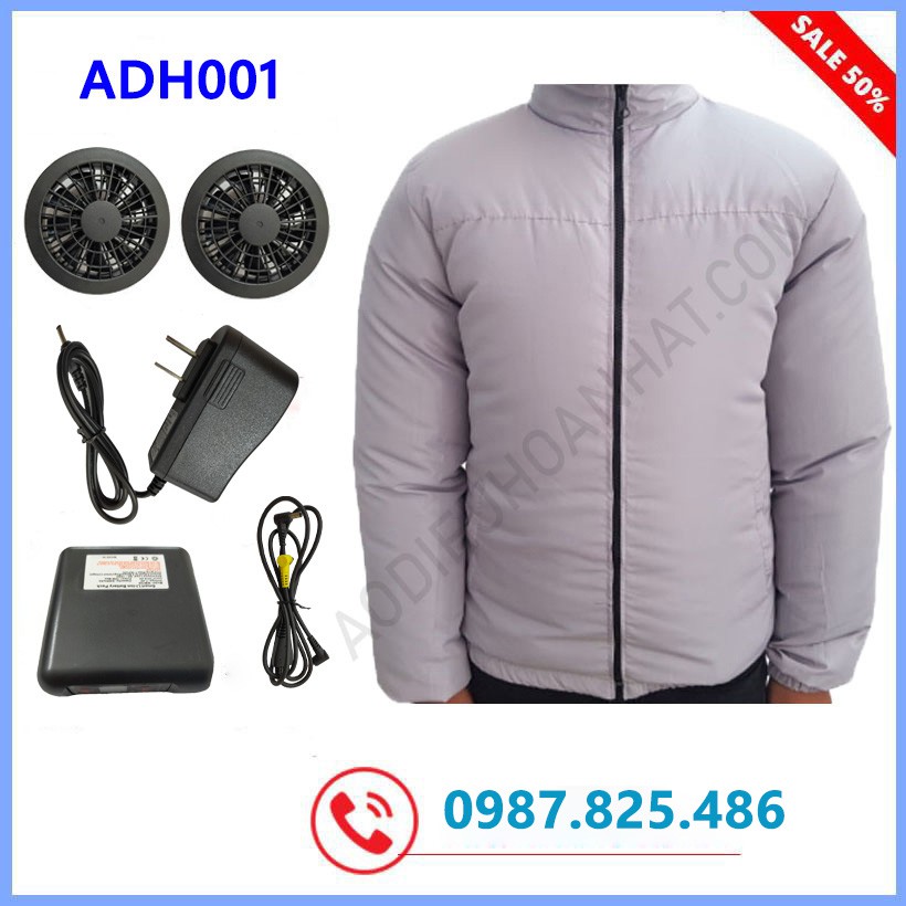 (Xả Kho) Áo Điều Hòa, Áo Khoác Quạt Gió, Áo Làm Mát Công Nghệ Nhật Bản | BigBuy360 - bigbuy360.vn