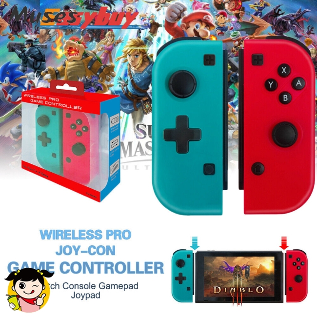 Muse07 Tay cầm chơi game không dây Pro Joy-Con Nintendo Switch