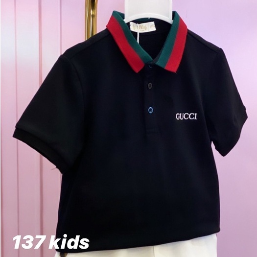 Áo polo cộc tay 137KIDS thiết kế chất cotton cao cấp cho bé trai (các mẫu lẻ size)