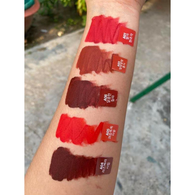 Son Black Rouge ver 1-7 siêu đẹp cổ trắng