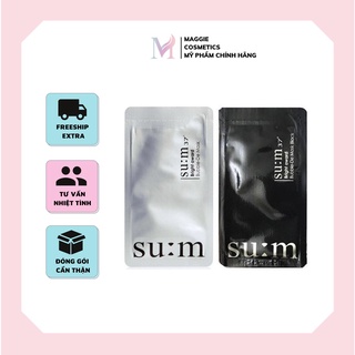 Mặt nạ thải độc Sum 37 Bright Award Bubble De Mask Hàn Quốc giúp dưỡng trắng, cân bằng da, chống lão hóa