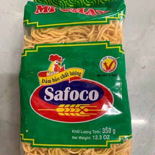 1 thùng 12 gói mì chay Safoco 350gr