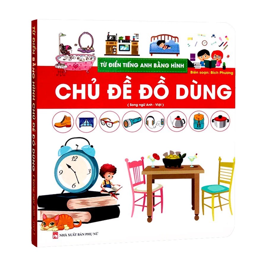 Sách - Combo 2 cuốn sách Từ Điển Tiếng Anh Bằng Hình