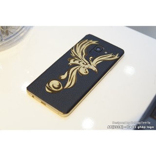 [ Hot_Sale ] Miếng dán da skin Samsung A8 (2018) - Ghép phượng hoàng - D2
