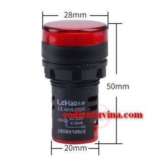 Đèn led 24V AD16-22DS