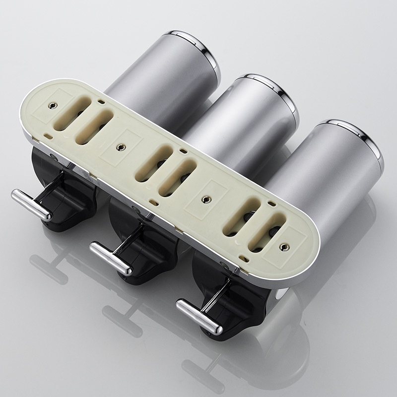 Hộp Đựng Xà Phòng/Dầu Gội/Sữa Tắm/Dưỡng Thể 3 Trong 1 Gắn Tường Tiện Dụng Cho Phòng Tắm