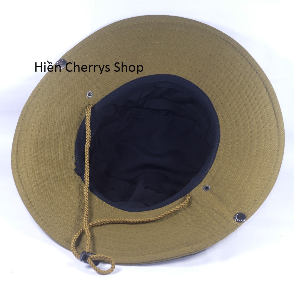 [ Nhiều màu ] Nón tai bèo nam vành rộng 8,5 cm thêu chữ Columbia kết hợp vải cotton tốt mềm mại