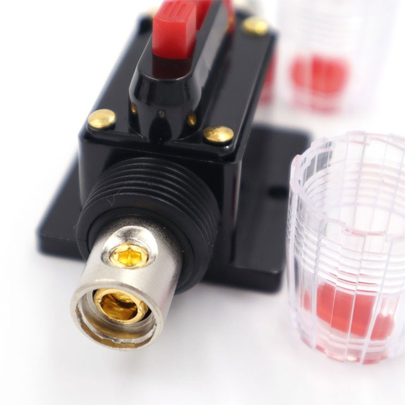 Giá Đỡ Cầu Chì Năng Lượng Mặt Trời 12V 48V 20A-100A Chuyên Dụng Cho Xe Hơi