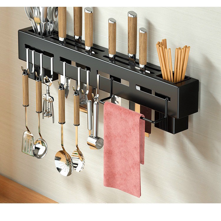 Kệ Treo Dao, Đồ Dùng Nhà Bếp Siêu Chắc Dài 51CM