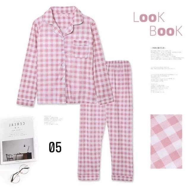 Bộ ngủ pyjama xinh xắn CÓ SẴN GIAO NGAY