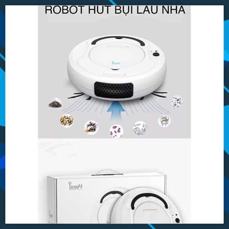 [Sẵn Hàng Giao Ngay] Robot hút bụi bowei thế hệ mới