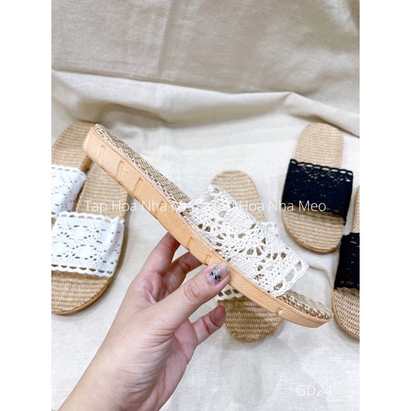 DÉP CỐI QUAI REN BẢN TO