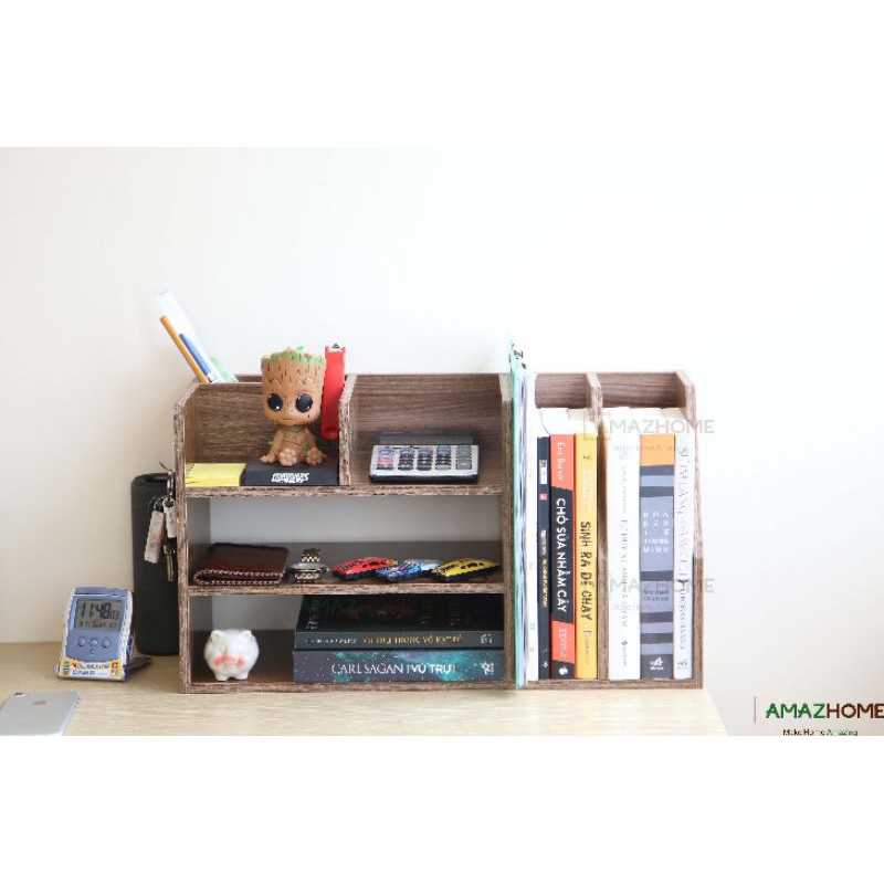 Kệ Tài Liệu Để Bàn Bằng Gỗ, Để Các loại Giấy Tờ Tài Liệu Văn Phòng BS01 | BigBuy360 - bigbuy360.vn