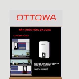 Máy nước nóng trực tiếp không bơm Ottowa TM5501