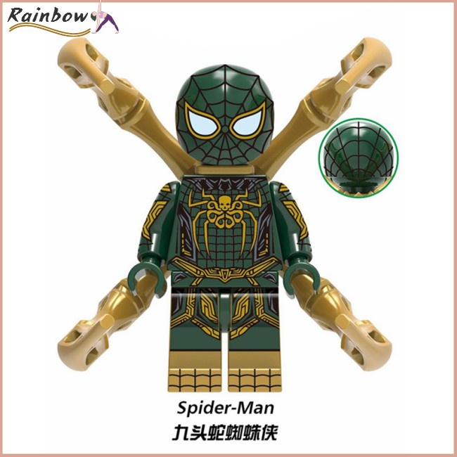 Set đồ chơi khối lắp ráp mô hình siêu anh hùng Marvel Spiderman Far From Home cho trẻ em