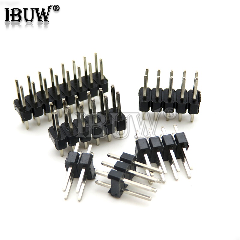 Set 5-10 Đầu Nối Bảng Mạch 2~40P 2 * 2/3/4/6/8/10/12/15/20/40P Chất Lượng Cao