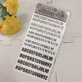  Hình xăm dán chữ cái 10x20cm và 10x6cm 