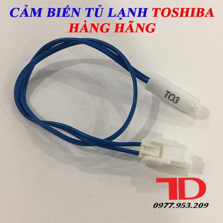 Sensor đầu dò cảm biến nhiệt độ tủ lạnh Toshiba chính hãng