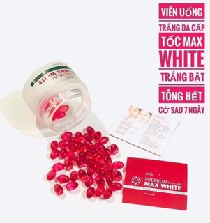Viên Uống Hỗ Trợ Trắng Da Max White