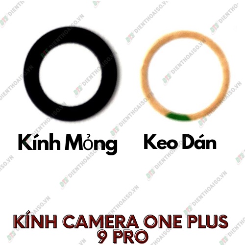 Kính camera oneplus 9 pro kèm keo dán