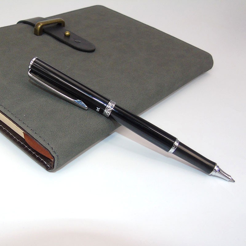 [CHÍNH HÃNG] Bút ký cao cấp thân Kim Loại Pentel K611-C Mực xanh, Nét 0.7mm