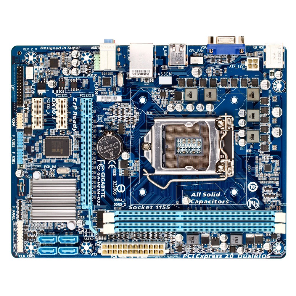 Bo Mạch Chủ GA-H61M-DS2 - GIGABYTE