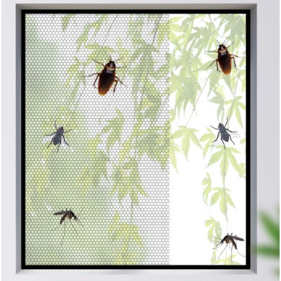Vải Màn Lưới Chống Muỗi Thông Minh - Tấm Chống Ngăn Côn Trùng Tự Dính Dùng Trang Trí Cửa Sổ