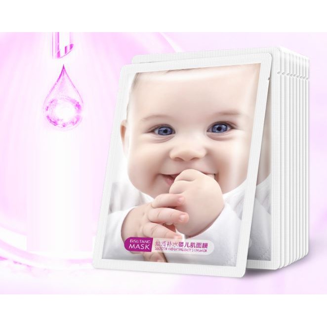 COMBO 10 Miếng mặt nạ Baby Skin Bisutang - Hàng Nội địa Trung