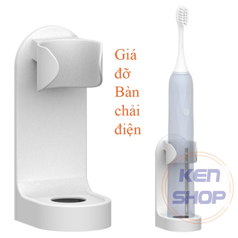 Giá đỡ treo trường  bàn chải đánh răng điện phù hợp 98% các loại bàn chải điện trên thị trường