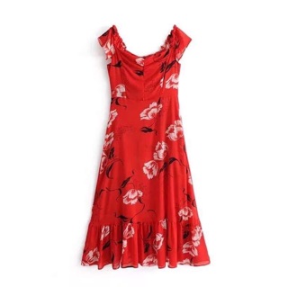 [order] Váy maxi hoa