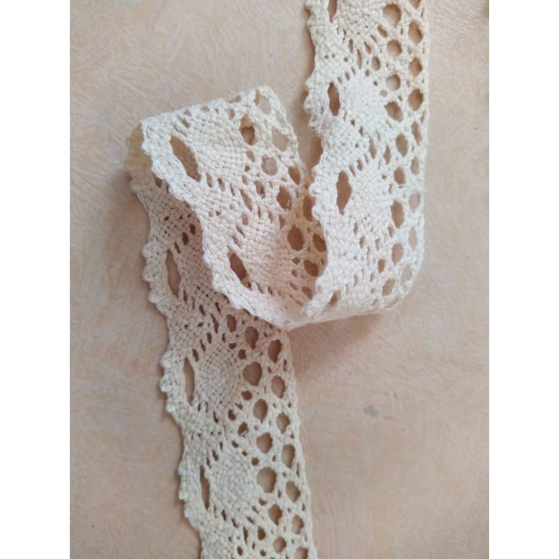 5m ren sợi ren tua rua ❤️FREESHIP❤️ dây ren trang trí ren chỉ trang trí ren cotton