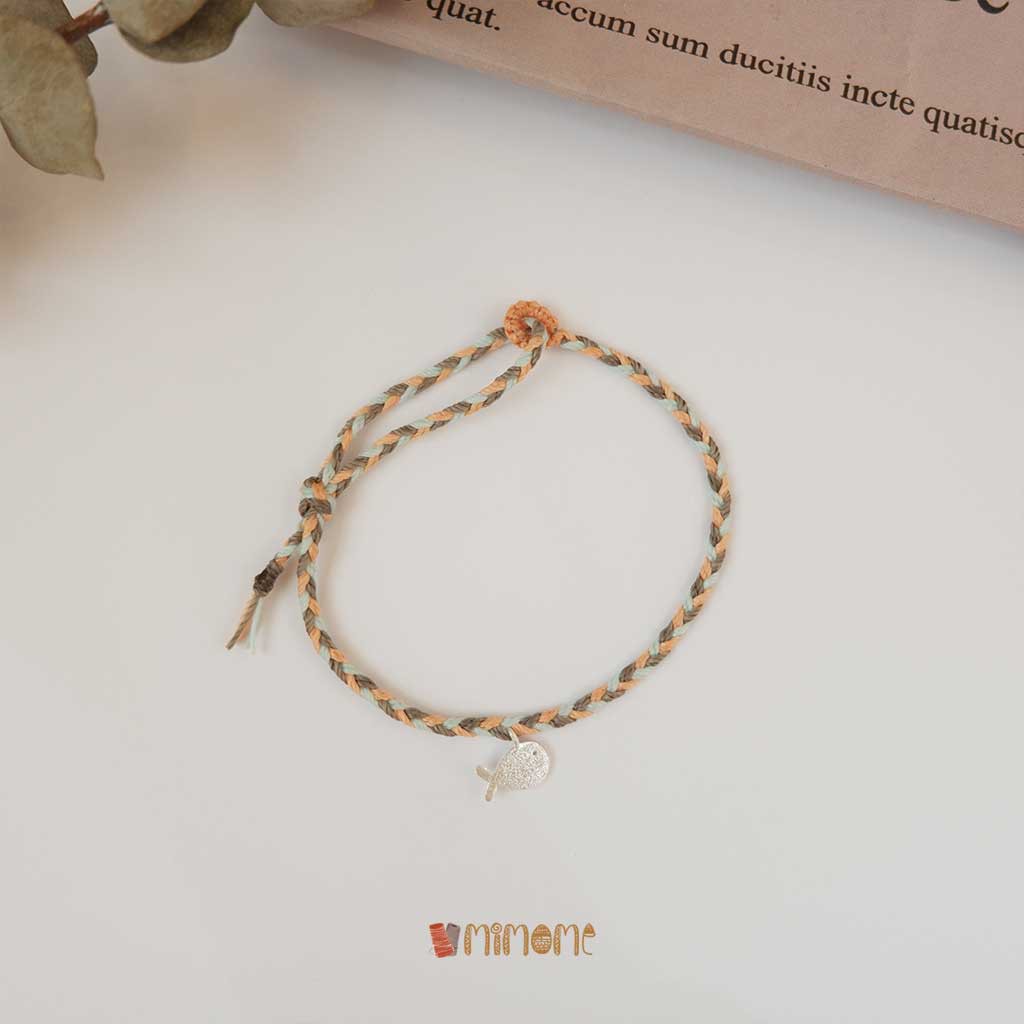 Vòng bính waterproof phối màu charm bạc s925 cung hoàng đạo (2)