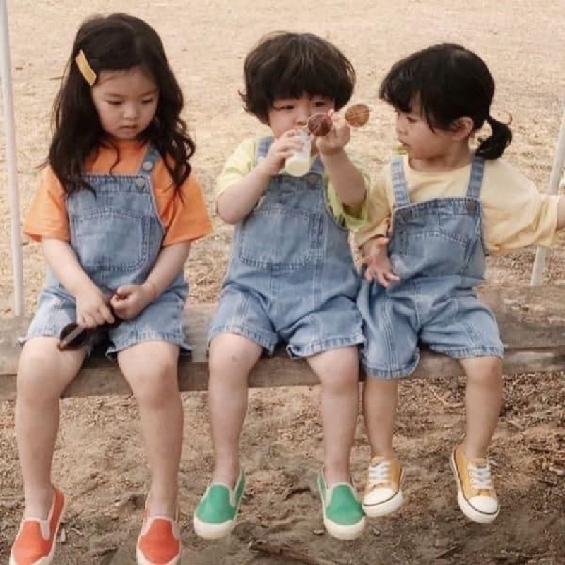 Yếm jeans zara dư xịn cho bé trai/bé gái