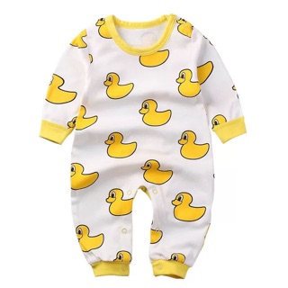 Body suit, body vịt vàng cho bé trai bé gái