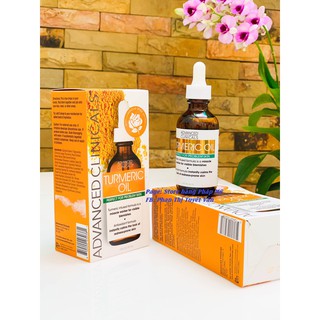 SERUM DƯỠNG DA ADVANCED CLINICALS TURMERIC OIL