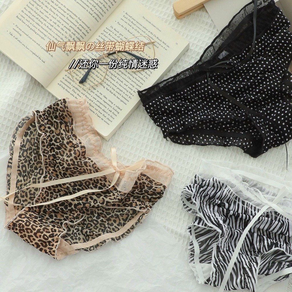 Quần Lót Nữ Voan Da Beo Gợi Cảm Sexy Min Underwear 13195