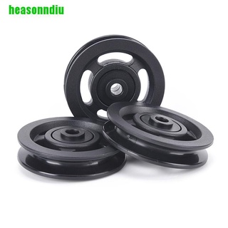Bánh Xe Ròng Rọc Màu Đen 90mm Chống Mài Mòn Tiện Dụng Cho Dây Cáp Tập Gym