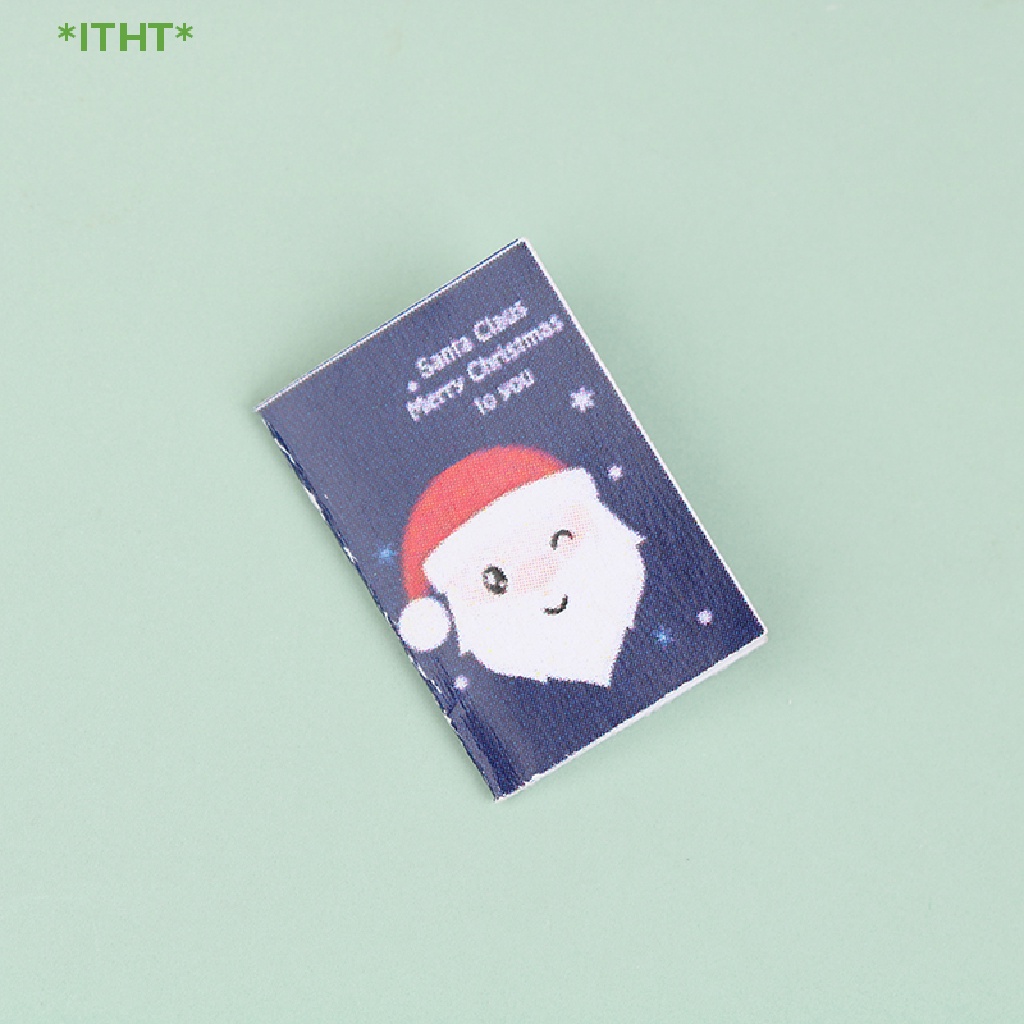 Bộ 5 Thiệp Giáng Sinh Mini 1: 12 Trang Trí Nhà Búp Bê Mới