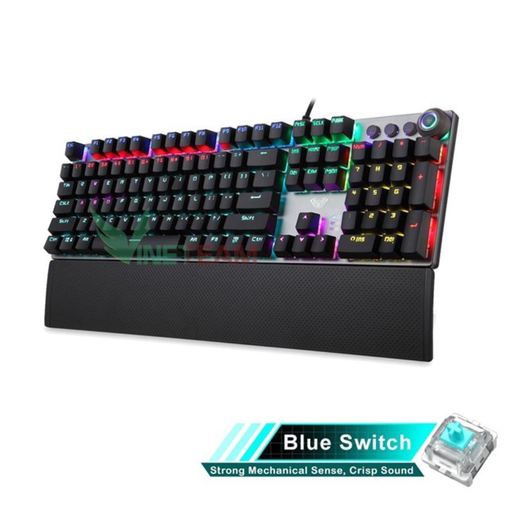 🌟 Bàn phím cơ cao cấp Aula F2058 - Blue Switch  với 20 chế độ led Rainbow Backlight 🌈Xgaming store  -dc4114